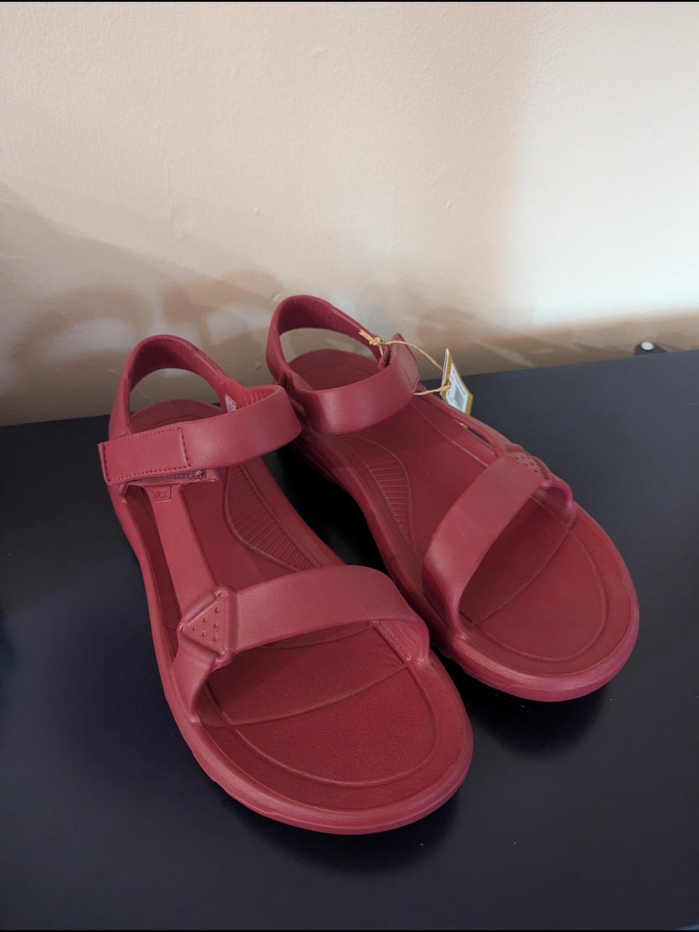 Teva Brick Red Hurricane Drift Sport Sandals